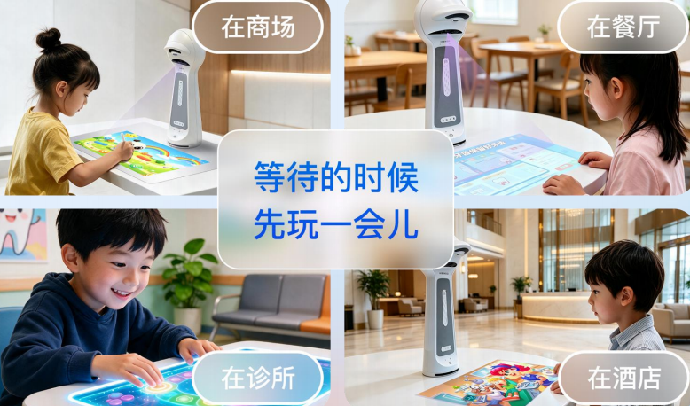 ​商场、诊所新宠！宾果小时光用一张AI桌面，破解“留客难”